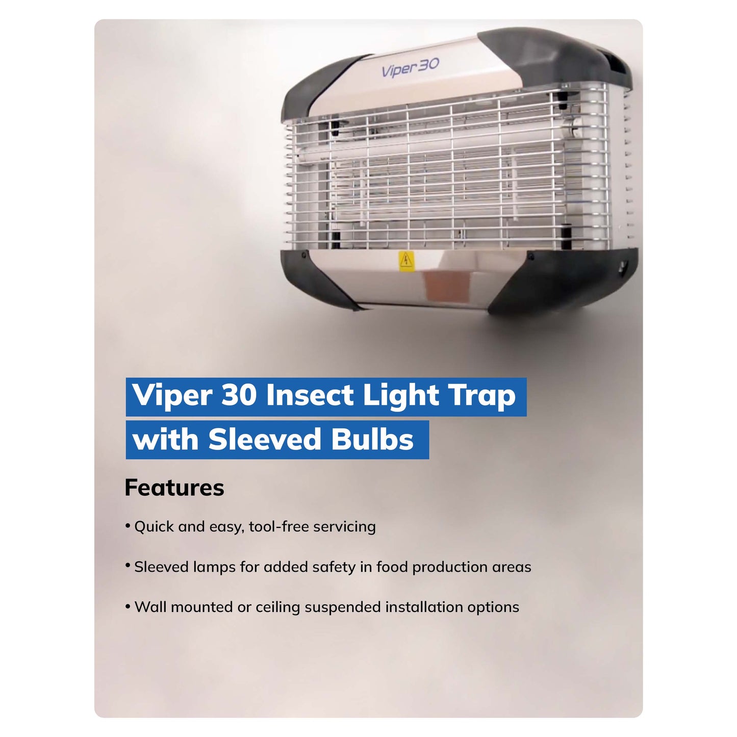 VIPER 30 Killer, 2 x 15w Standard Bulbs